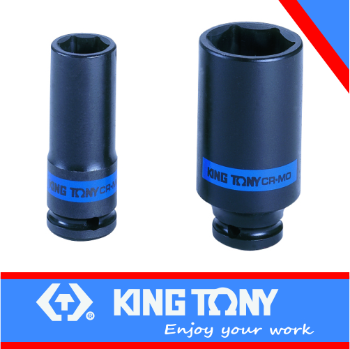 Socket 9mm Impact Deep 1/2dr 6pt King Tony