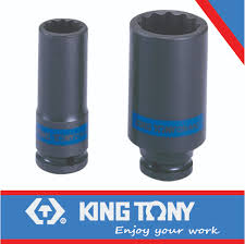 Socket 10mm Impact Deep 1/2dr 6pt King Tony