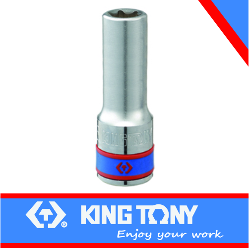 [427518M] Socket E18 Deep Female Torx 1/2dr King Tony