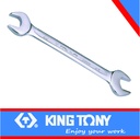 [19000607] Double Open End 6 x 7mm Wrench Slimline 15° King Tony