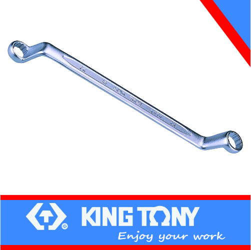 Double Ring 25 x 28mm Wrench Offset 75° 12pt King Tony