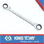 [37360809M] Double Ring 8 x 9mm Wrench Ratchet Type King Tony