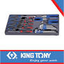 [9-90129CR] Allen Key Set & Pliers & Screwdriver 29pc King Tony