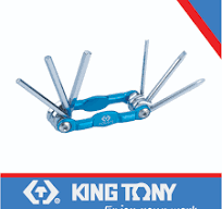 [20306PR] Knife Type Tool Set Aluminium 6pc King Tony