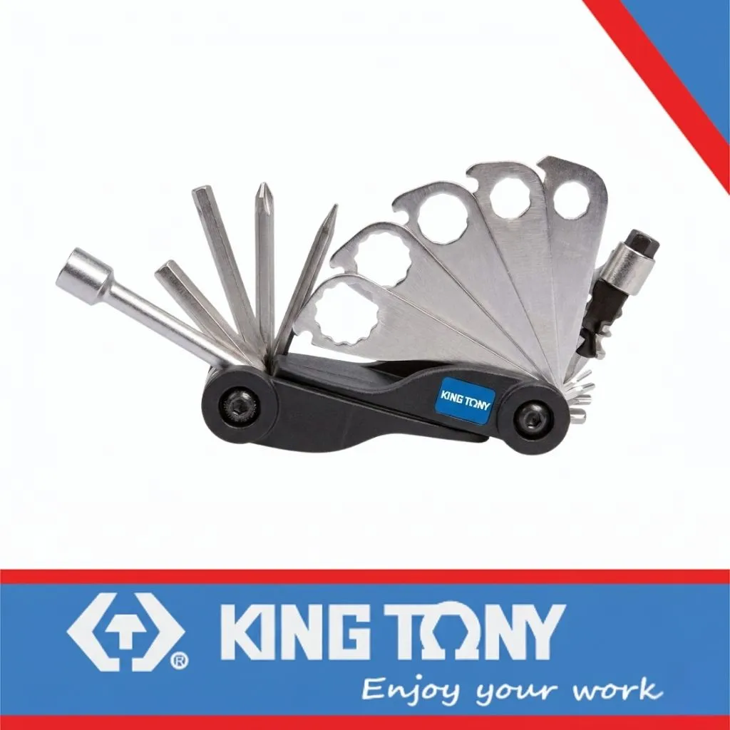 [20A17MR] Bicycle Repair Tool Set 18pc King Tony