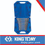 [13012MR] Spanner Set Ratchet Flexible Head 8-19mm 12pc King Tony