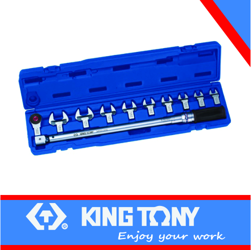 [345203D11MR] Torque Wrench 14 x 18mm 60-340Nm Interchangeable 11pc King Tony