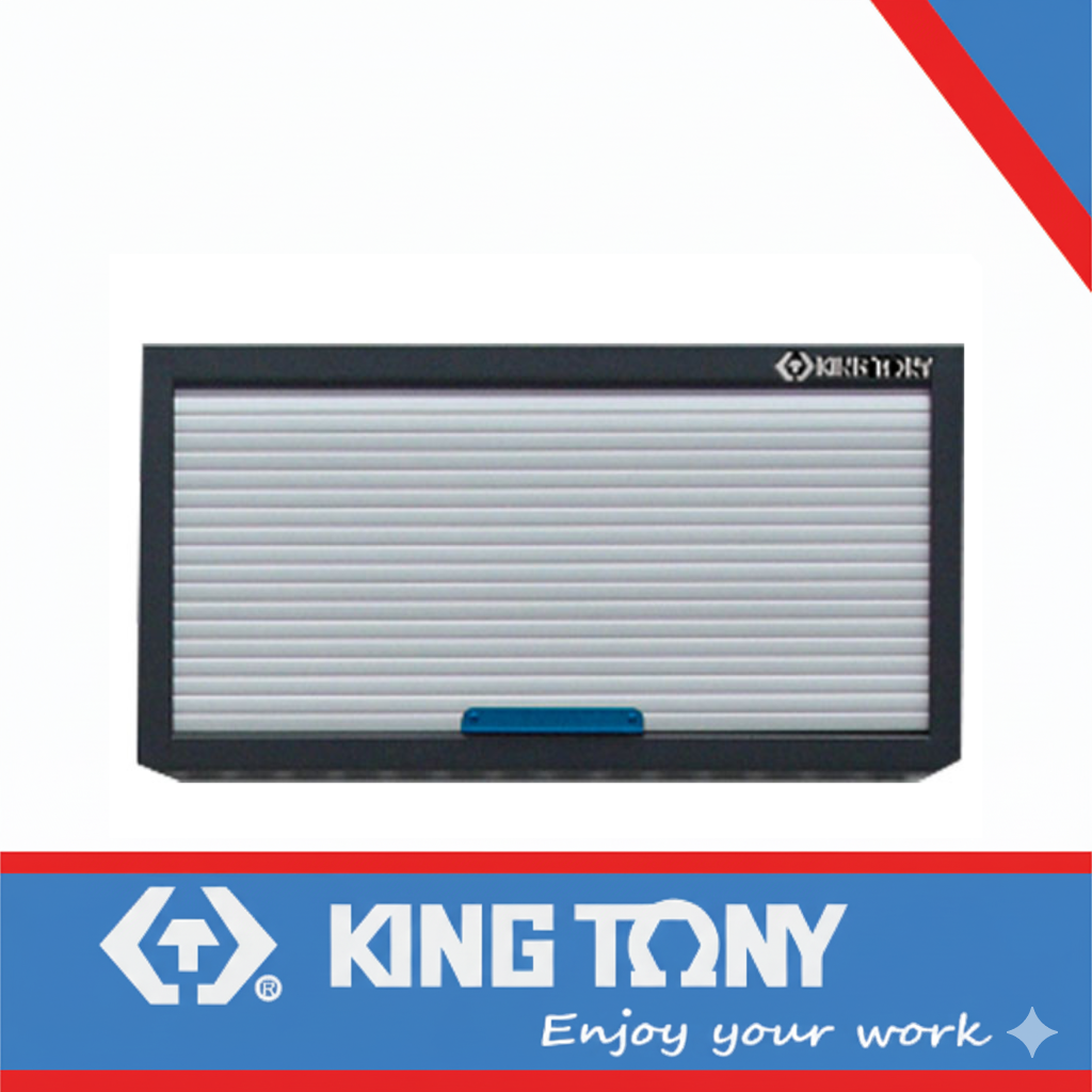 [87D11-17A-KB] Cabinet Wall Sliding Front Blue/Black King Tony