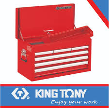 [87411-6B] Tool Chest 6 Drawer Ball Bearing Slides King Tony