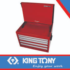 [87411-9B] Tool Chest 9 Drawer Ball Bearing Slides King Tony