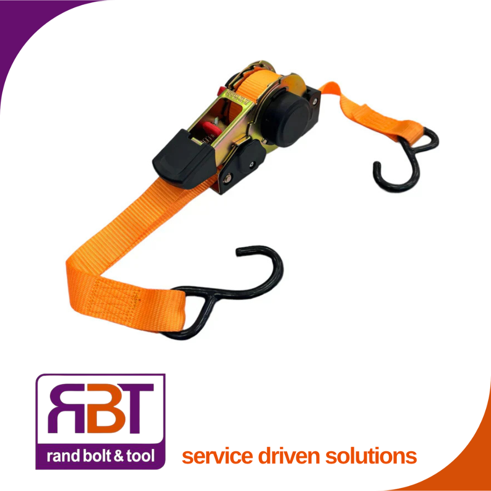 Tie Down 25mm x 3m Ratchet & Strap
