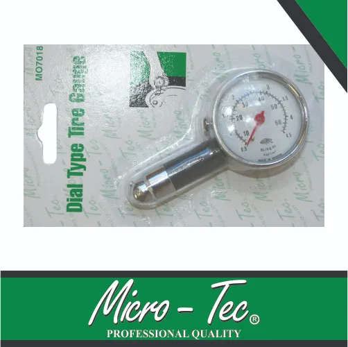 [M007018] Air Gauge Tyre Press Dial Micro-Tec