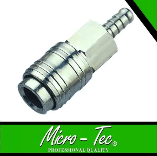 [AH021001] Quick Coupler 6mm Tailpiece Micro-Tec