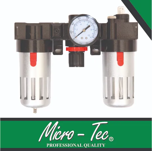 Regulator 1/2' Filter & Lubricator Micro-Tec