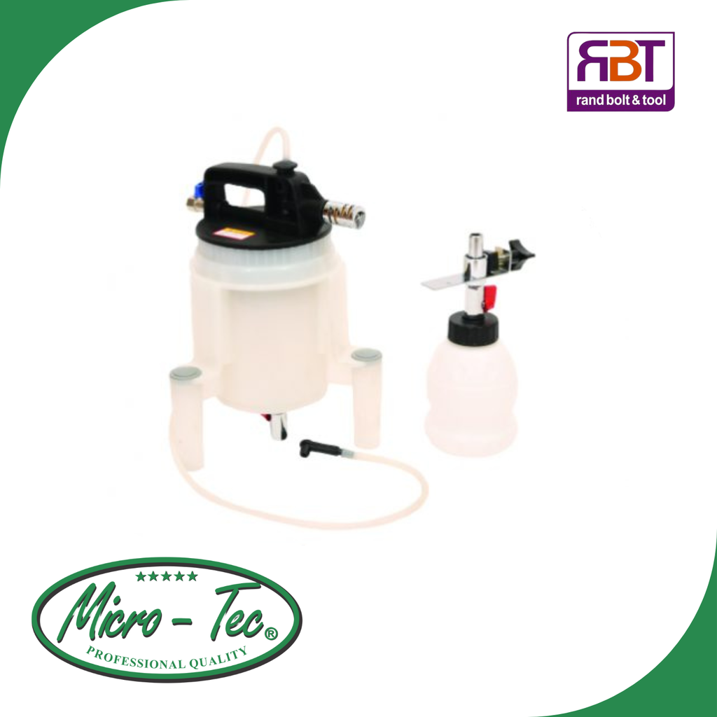 Pneumatic Brake Fluid Extractor & Refill Micro-Tec