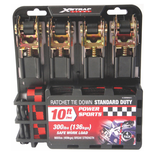 Tie Down Ratchet 4pc Pack Micro-Tec
