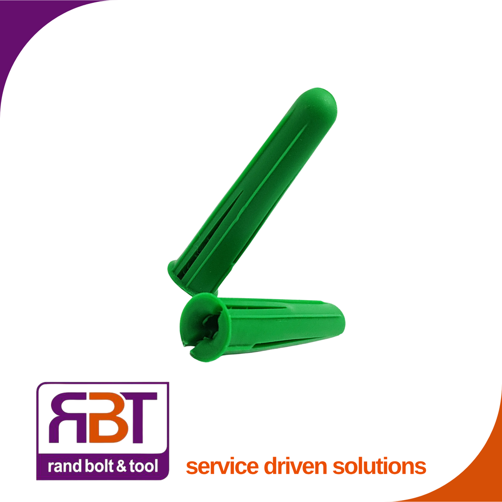 Plastic Plug Green 11mm