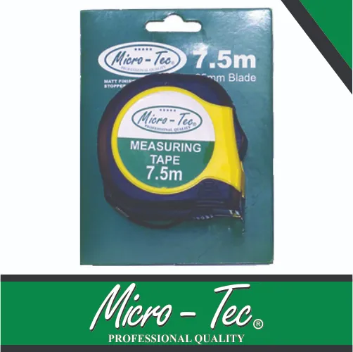 [GT7525M] Tape 7.5m x 25mm Auto Stop Micro-Tec