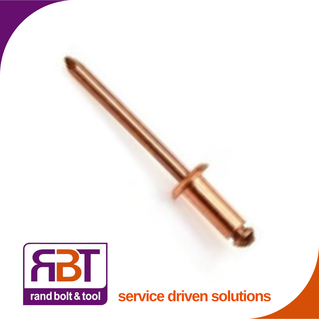 Pop Rivet 4.8 x 15 Alu-Stl/Mdr Bronze (8.5-11.5)