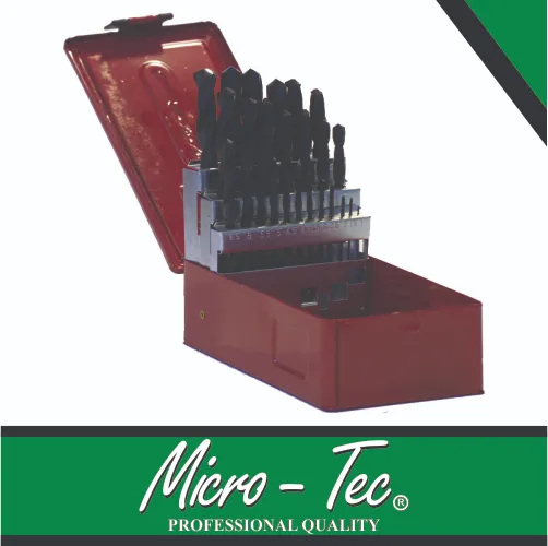 [TWIST-25] Drill Bit Set 1-13mm Twist 25pc HSS Micro-Tec
