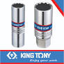 Spark Plug 3/8dr 14mm Socket Rubber Chrome 12pt King Tony