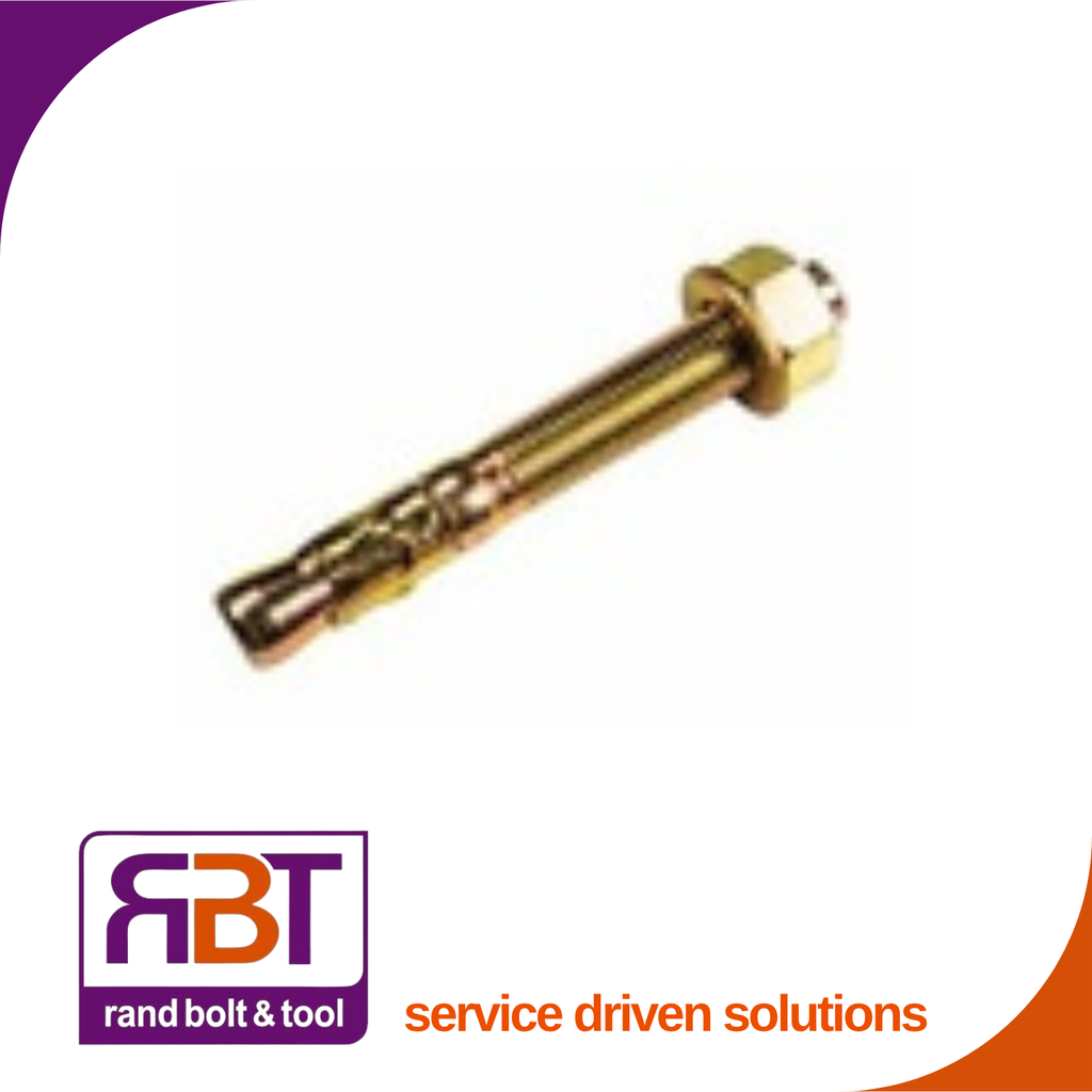 [339Y16150] Wedge Anchor M16 x 150mm Zp Stl