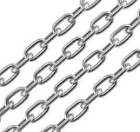 Chain 5mm Zinc Plated p/m Med Link 