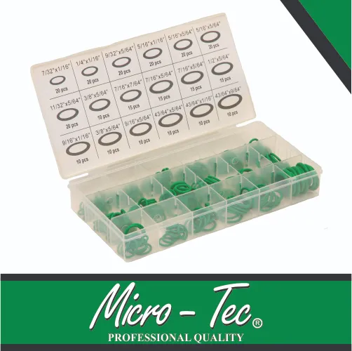 Assortment Kit O-Ring 270pc Green Non-Refundable Micro-Tec