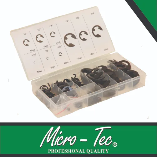 Assortment Kit E-Clip 300pc Non-Refundable Micro-Tec