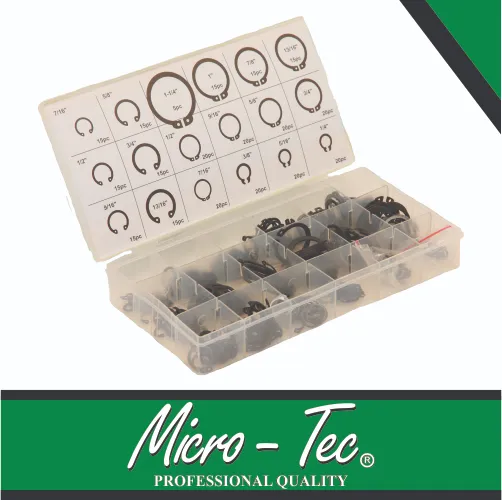 Assortment Kit Snap Ring 300pc Non-Refundable Micro-Tec