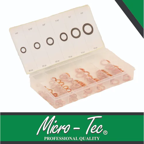 Assortment Kit Copper Washer 110pc Non-Refundable Micro-Tec