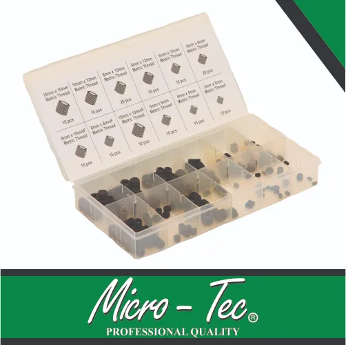 [I45251] Assortment Kit Grub Screw 160pc Non-Refundable Micro-Tec