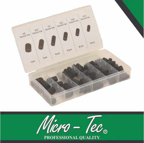 Assortment Kit Vacuum Cap 80pc Non-Refundable Micro-Tec