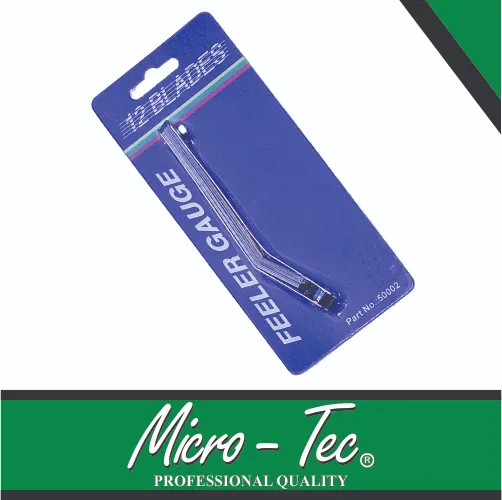 [I50002] Feeler Gauge Bent 0.20-0.65mm 12 Blade Micro-Tec