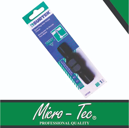 [M004014] Auto Tool Spark Plug Hole & Thread Chaser Micro-Tec
