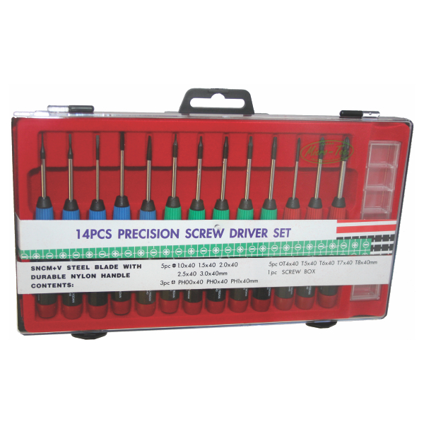 Screwdriver Set Precision 14pc Micro-Tec