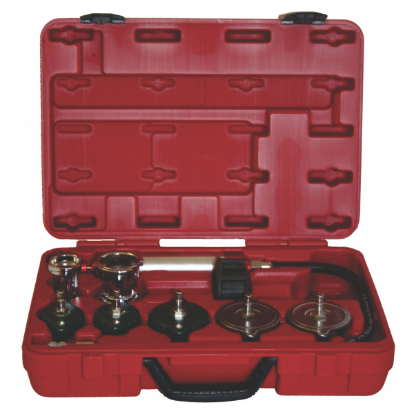[M007008] Auto Kit Radiator Cap Pressure Tester 8pc Micro-Tec