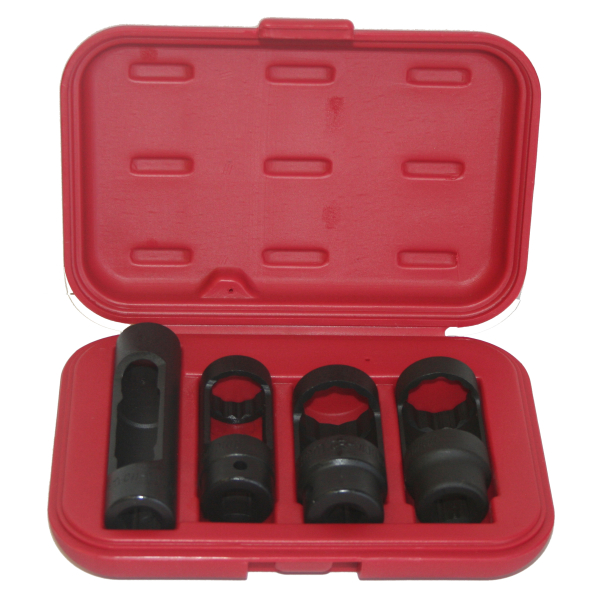Auto Kit Injector Socket Set 4pc Micro-Tec