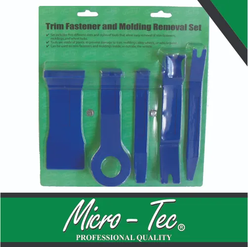 [M0903534] Auto Kit Trim Fastener & Moulding Removal 5pc Micro-Tec