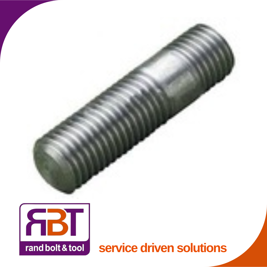 Stud 3/8 x 2.1/2 BSW Engineering Black Gr.4 DIN 939  