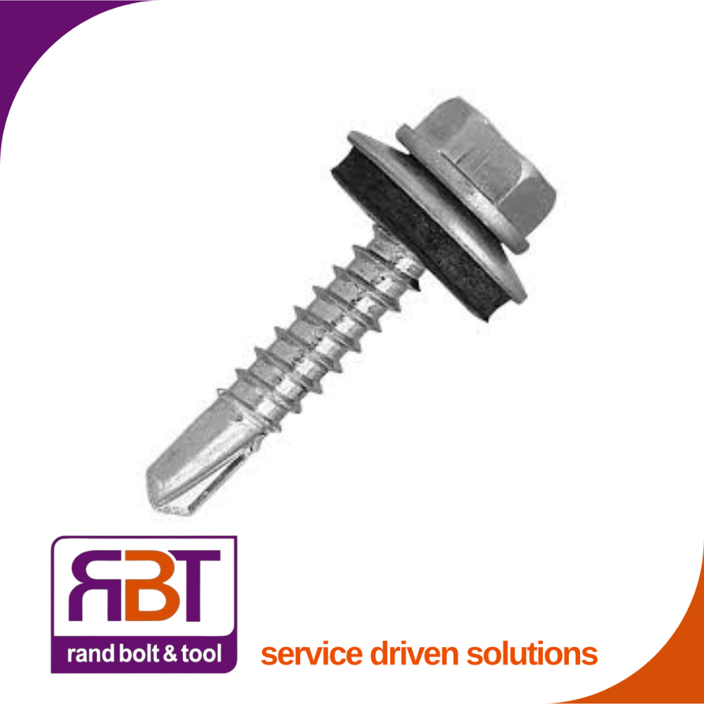 Stitching Screw 14 x 22 Coastal Coated C4 Neprprn Washer 