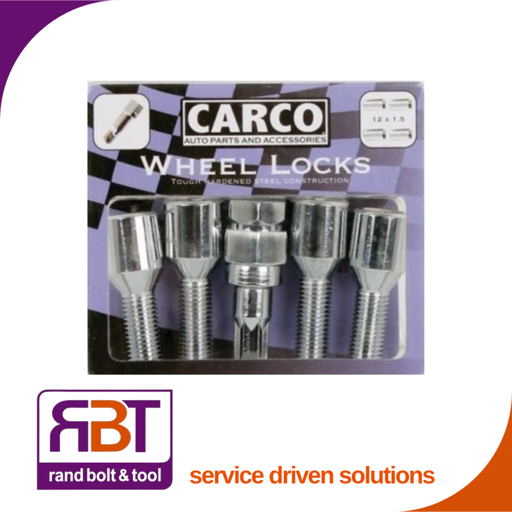 Wheel Lock Tuner Bolt Set M14 x 1.25 x 30mm 