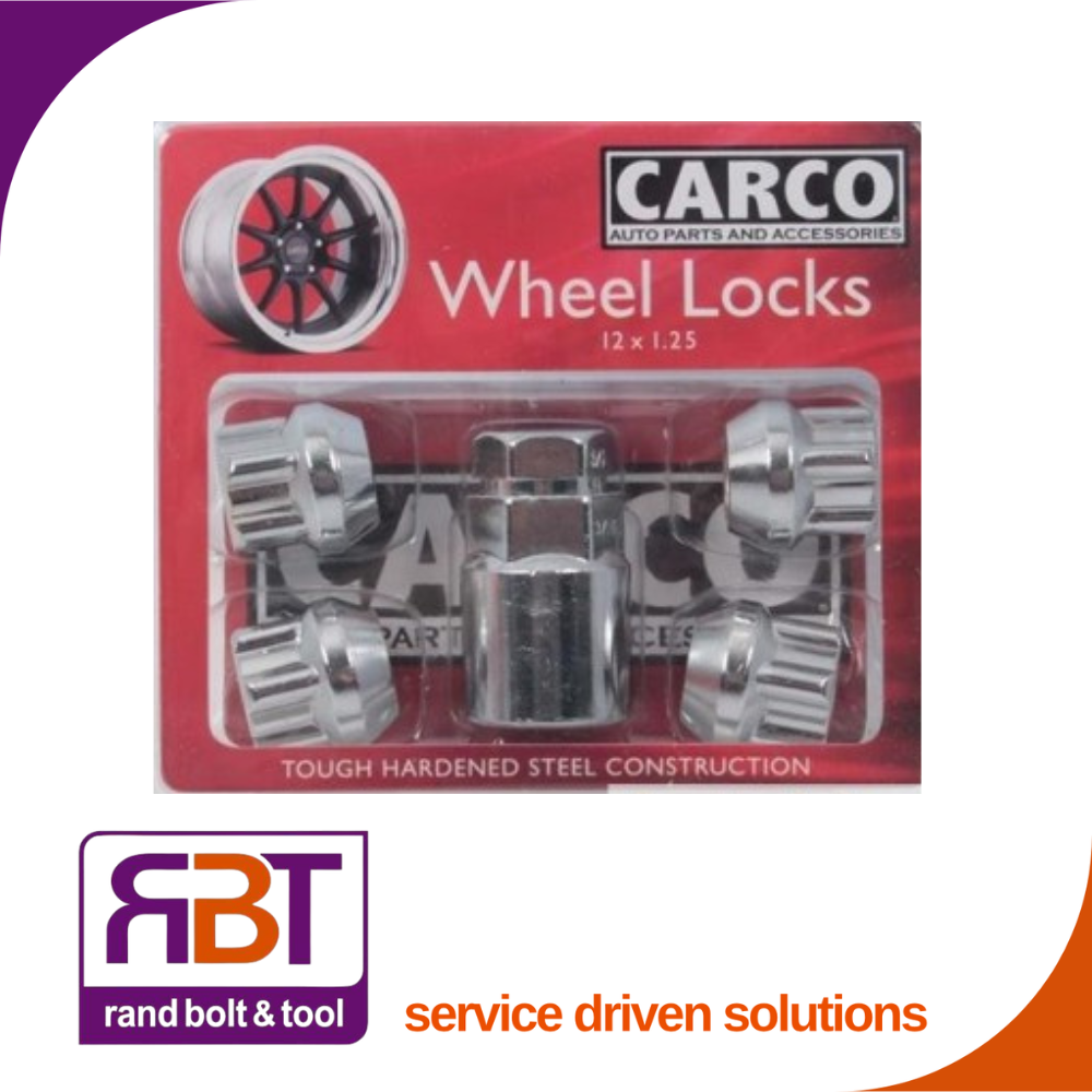 Wheel Lock Nut Set M12 x 1.25