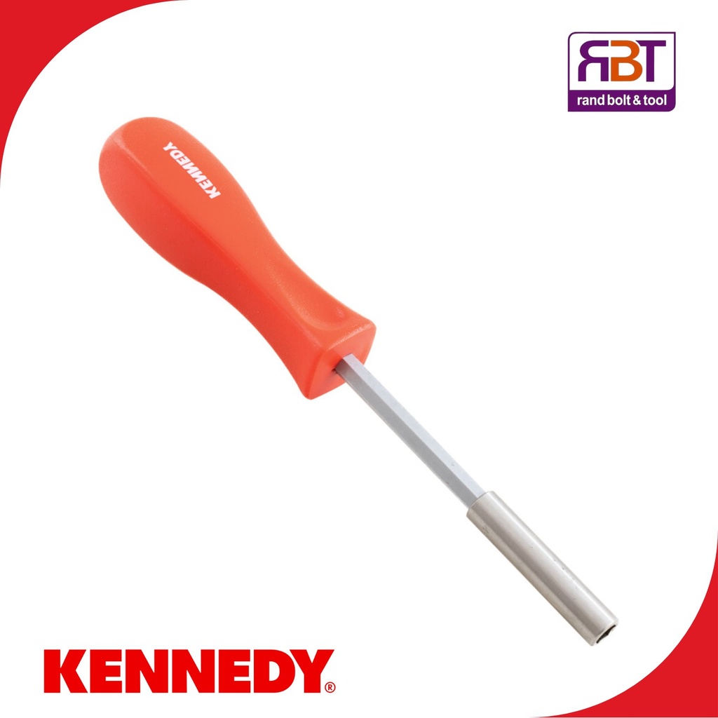 [KEN5737070K] Bit Screwdriver Hex Shank 1/4dr x 200mm Kennedy