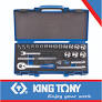 [3523MRV10] Socket Set 3/8dr 6-24mm 23pc Eva Foam King Tony