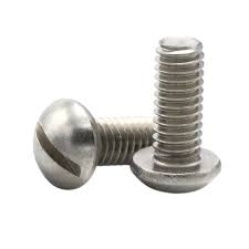 Mchn/Scrw 3/16 x 1/2' Rnd/Slt Zinc Plated Gr.4.8 DIN 84 