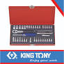 Socket Set 1/4dr With Bits 4-13mm 31pc 6pt King Tony