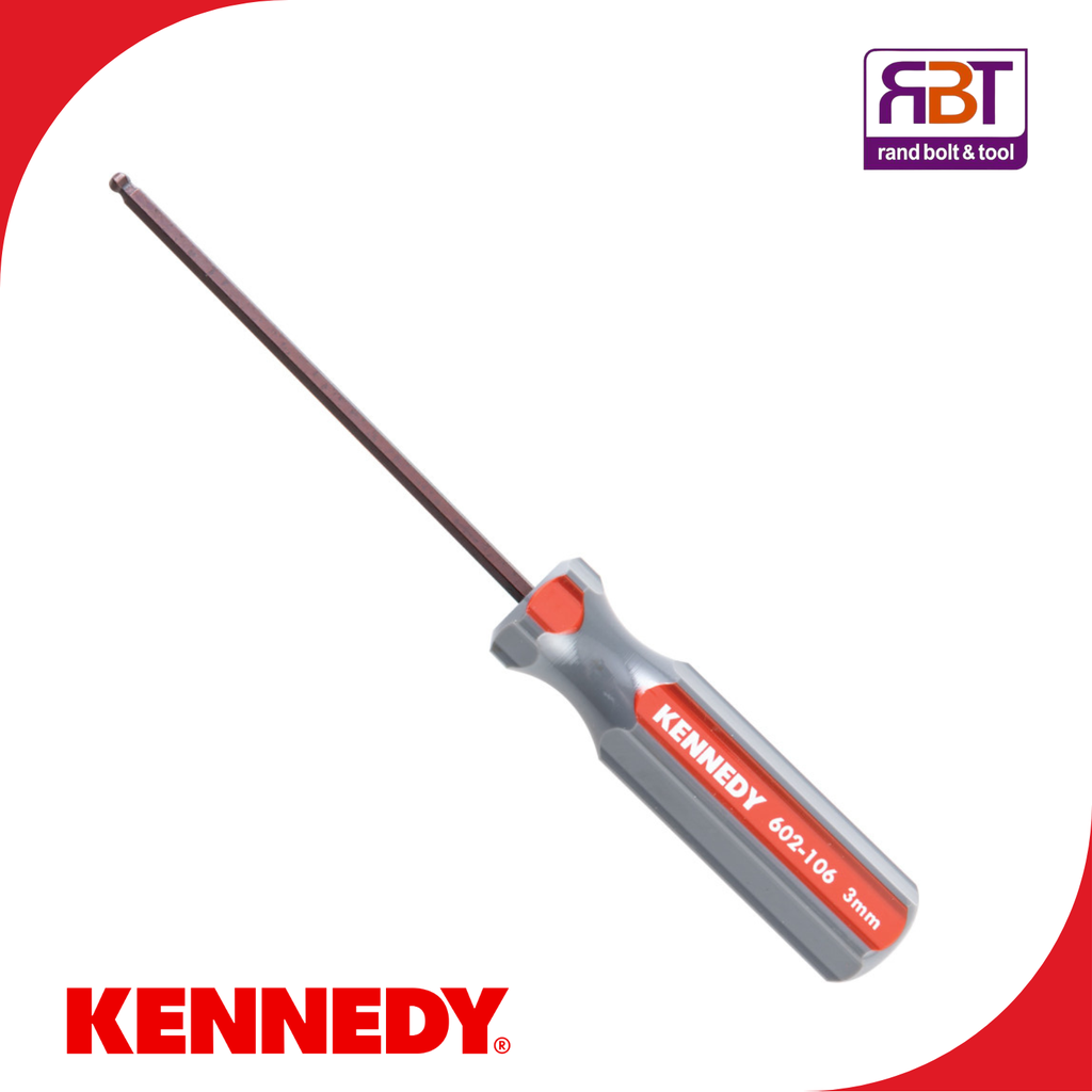 Screwdriver Allen Key 2.5mm Ball Point Kennedy