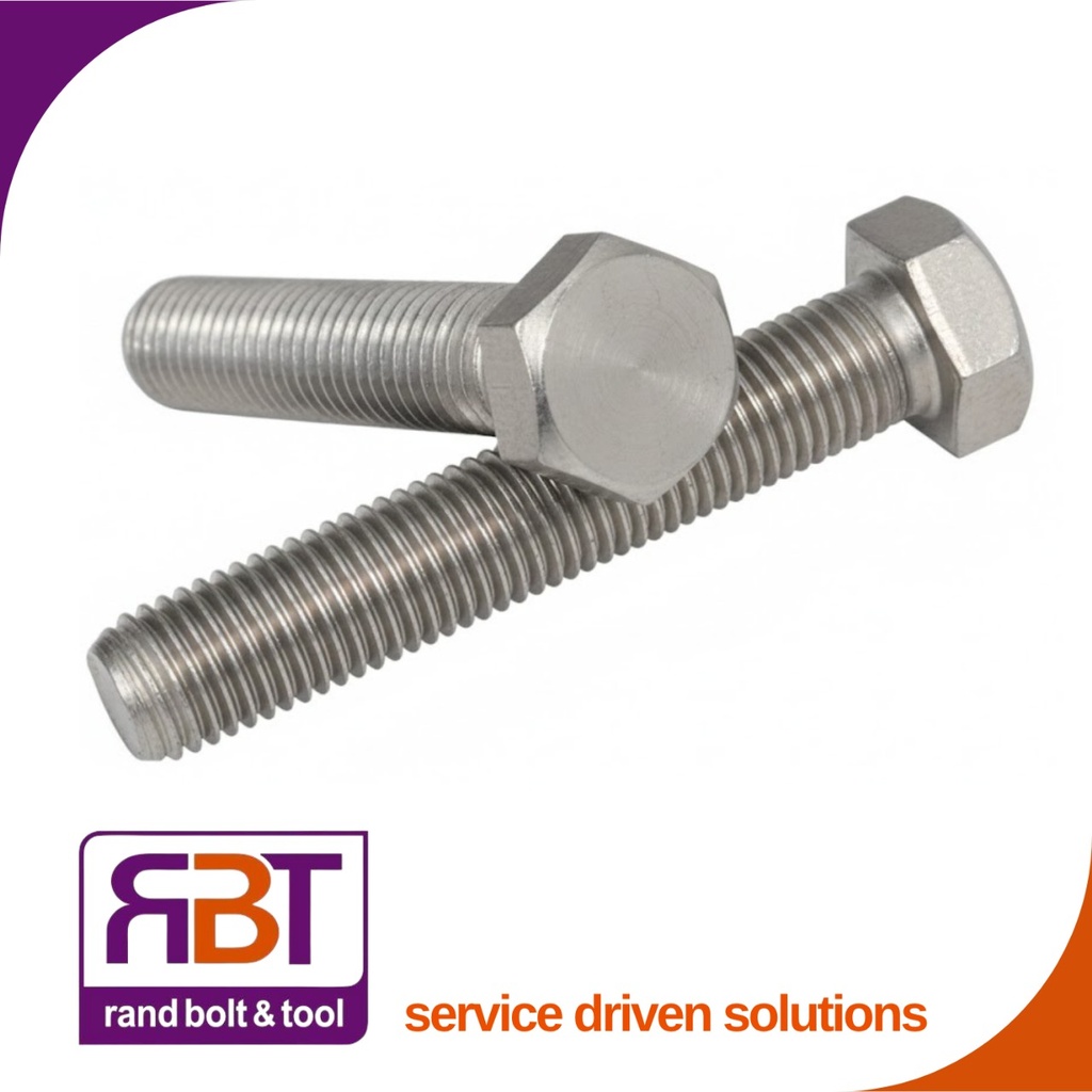 Set Screw M8 x 50mm Zinc Plated Gr.4.8 DIN 558