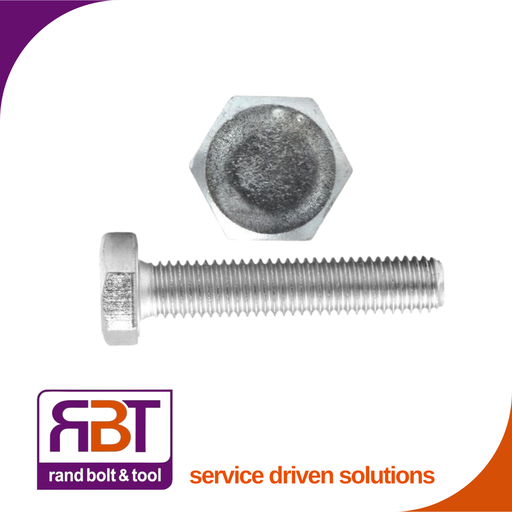 Set Screw M12 x 25mm Zinc Plated Gr.8.8 DIN 933